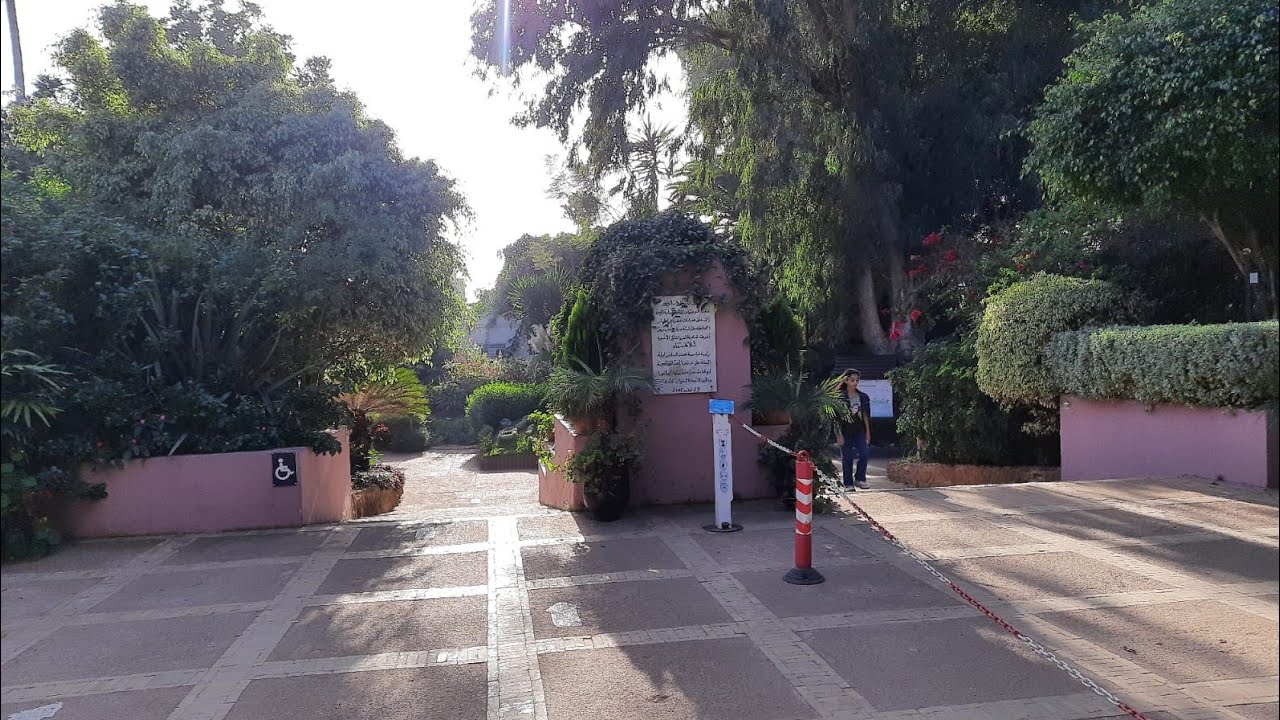 جولة في jardin exotique 🍃🌳