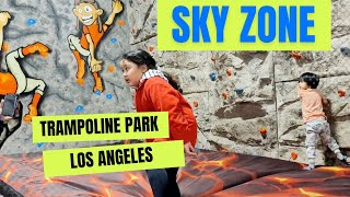 🔴SKY ZONE Trampoline Park Van Nuys | Weekend VS. Weekday