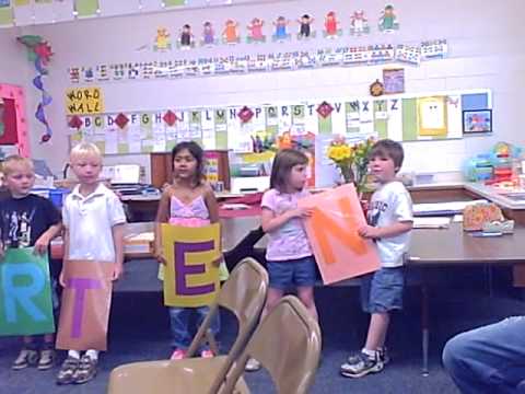K is for Kindergarten Poem - YouTube