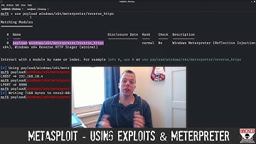 ED26 - Metasploit - Using Exploits & Meterpreter