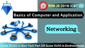 BASICS OF COMPUTER & APPLICATION RRB JE/CMA CBT-2 | NETWORKING