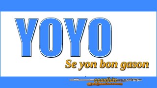 YOYO (Se yon bon gason) (Free HAITIAN SHEET MUSIC & LYRICS - Flute/Recorder Cover)