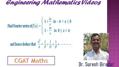 Fourier series of Even and Odd function in  (-pi , pi)Ex-2 |21MAT41|21MAT31|18MAT31|18MAT41|VTU|SUK|