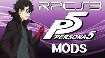 How To Install Mods For Persona 5 In RPCS3 (Portrait Fix, Kaleidoscope Border Removal, etc)