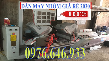 NA HANG TUYÊN QUANG máy cắt nhôm xingfa giá rẻ || máy cắt nhôm 2 đầu 08s