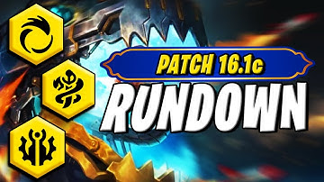 Patch 16.1c Rundown | TFT Lore & Legends | Set 16 Teamfight Tactics