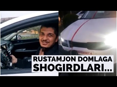 TEZKOR RUSTAMJON DOMLAGA AVTOMOBIL SOVGA QILISHDI. MANA HAQIQIY SHOGIRDLAR. RUSTAMJON DOMLA HAQIDA