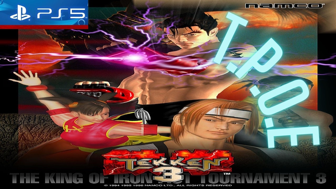 Tekken 3 💯🙏✌️ ::: Hard Core Gamer|Etzibear.PS5