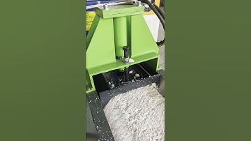 styrofoam box compactor #epsfoamrecycling  #epsfoam #epscompactor  #eps #foamrecycling #coldpress