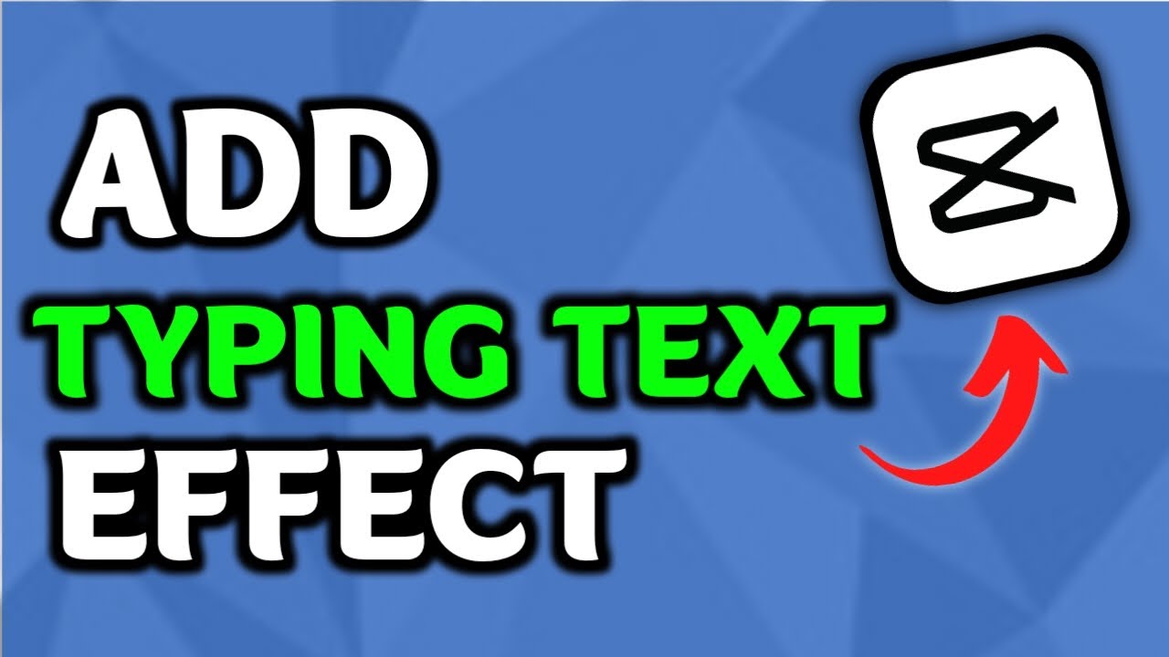 How To Add Text Typing Effect In CapCut PC (New Update) - YouTube