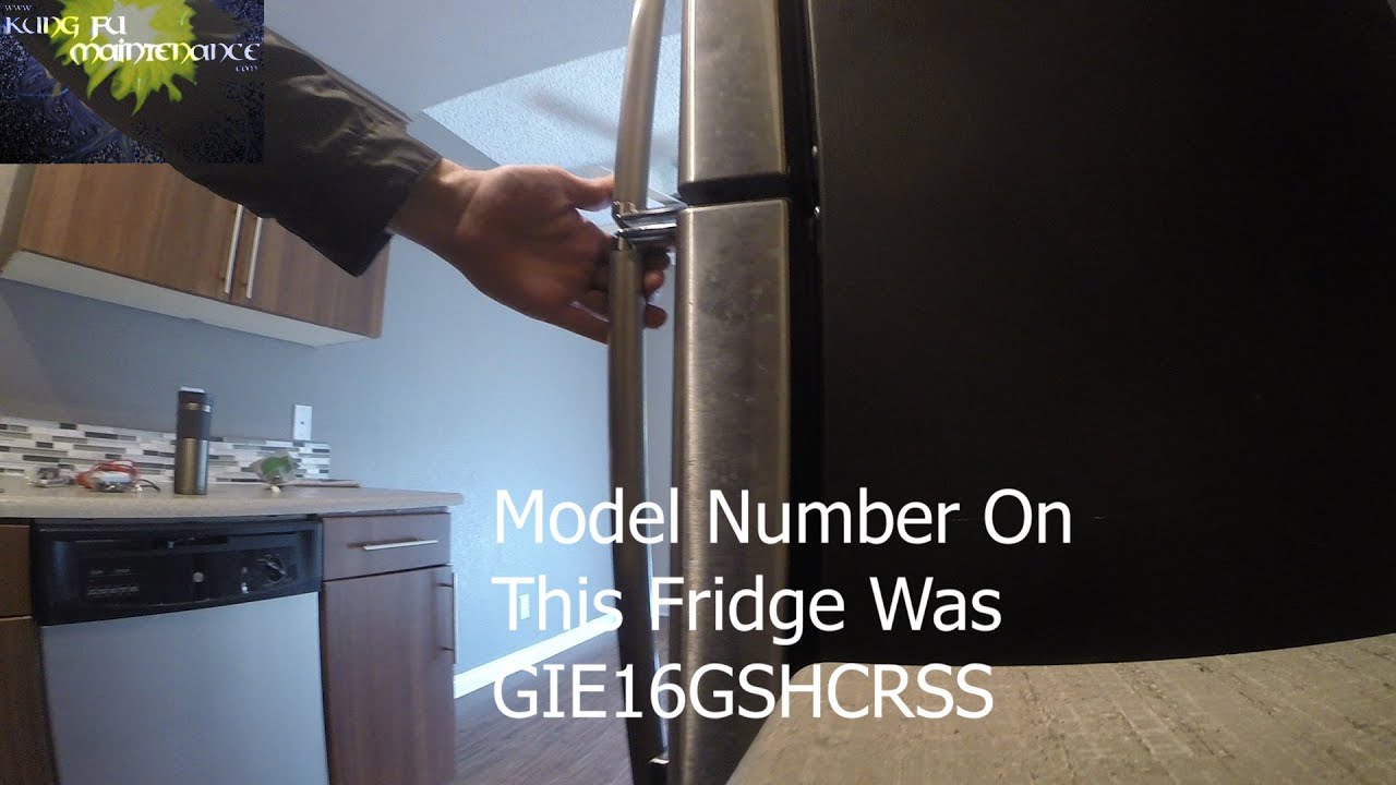How To Replace Butter Dish Cover For GE Fridge Model GIE16GSHCRSS YouTube
