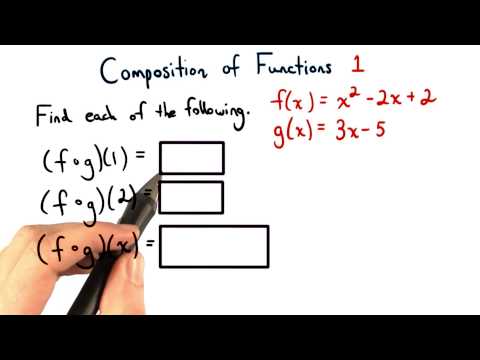 Composition of Functions