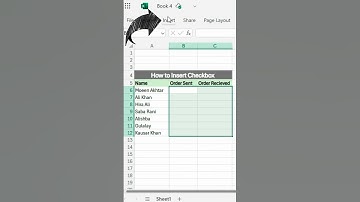 📊 Add Check Boxes in Excel – Simple & Quick Tutorial!