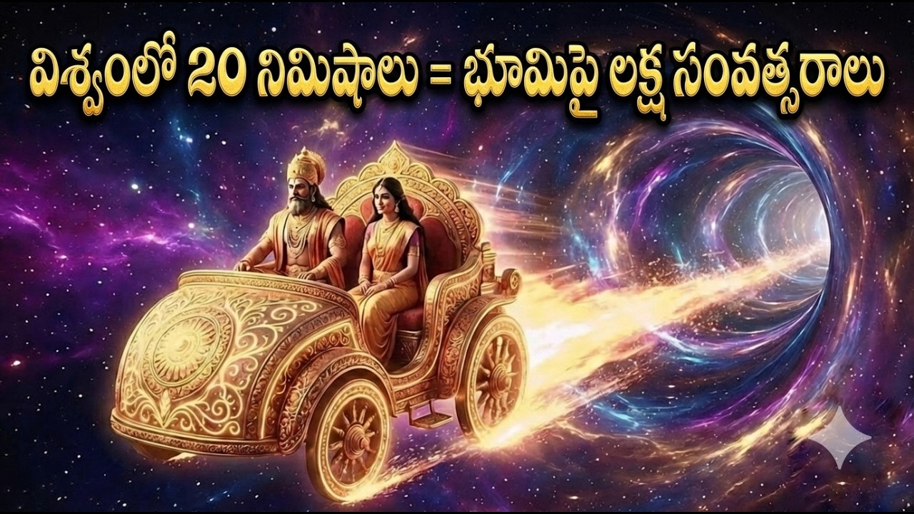 Did Ancient India Know About Time Travel? 🤯 | The Story of King Kakudmi