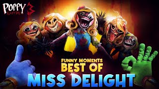 Poppy Playtime Chapter 3 - BEST OF MISS DELIGHT: Glitches, Bugs and Funny Moments