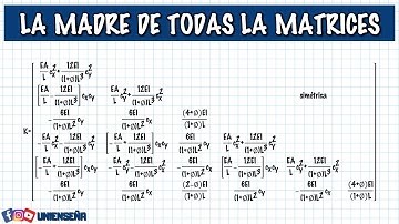 MATRIZ DE RIGIDEZ GENERAL | ANÁLISIS MATRICIAL DE ESTRUCTURAS + EXCEL
