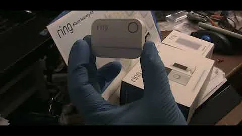 RING app alarm Door Window Contact Sensor -fix Red Light, No Green Light, No Pair, Not Connect-RESET