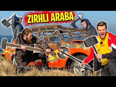 ZIRHLI ARABAYI KIRAN İÇİNDEKİ ÖDÜLÜ ALIR!