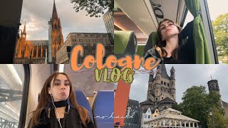 Cologne Vlog: моя поездка в Кельн за документами, уютный город в Германии, Кельнский собор