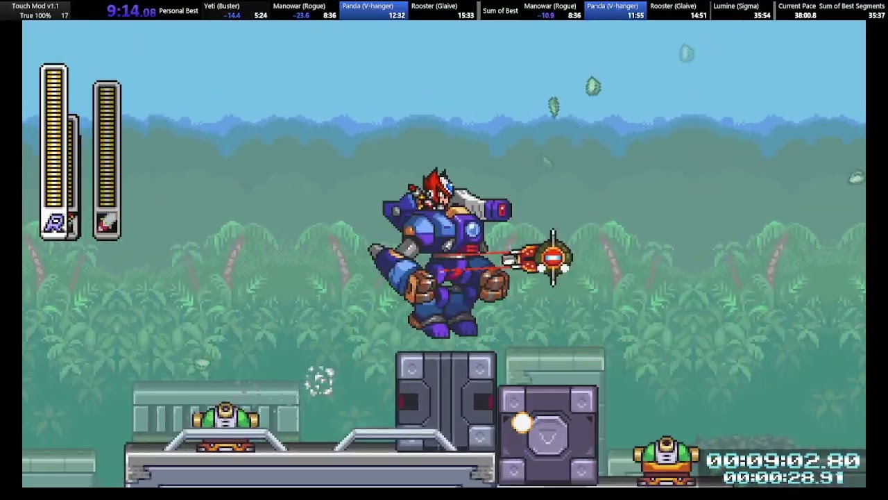 MMX8 Demake | Touch Mod v1.1 | True 100% Speedrun in 35:20 - YouTube