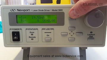 Newport 5005 Laser Diode Driver #61327