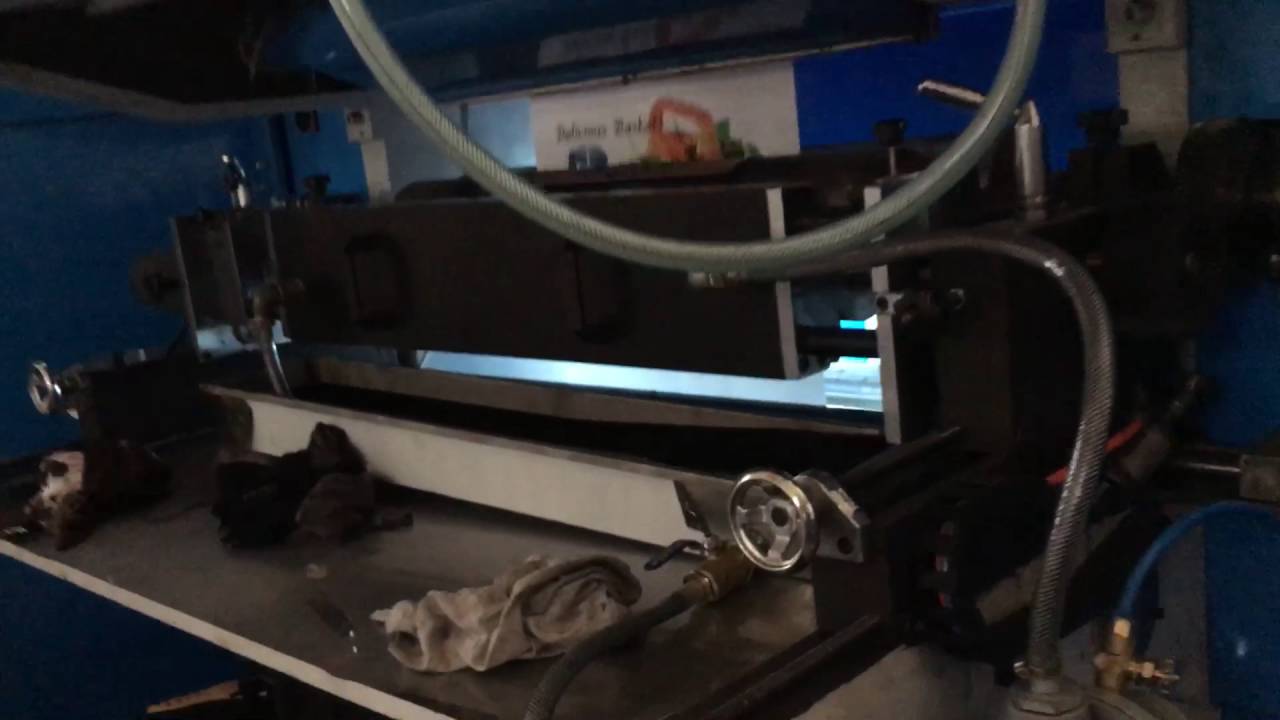 8 color Flexo printing machine .flexographic printing machine - YouTube