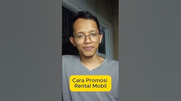 Cara Promosi Rental Mobil