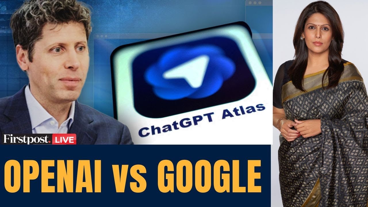 OpenAI Launches ChatGPT Atlas to Challenge Google Chrome | Vantage with Palki Sharma