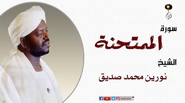 الشيخ نورين محمد صديق سورة الممتحنة  برواية الدوري عن أبي عمرو Nourin Mohamed Surat Al-Mumtahanah