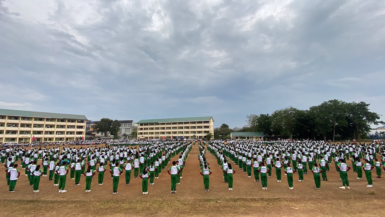 Galaw Pilipinas Field Demonstration of PNS G12 Stundents