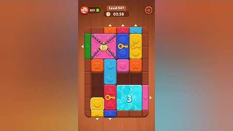 Wood Block Jam Level 46 to 50 Gameplay Walkthrough