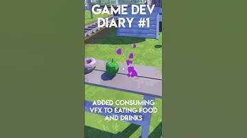 Game Dev Diary #1 - Consumable VFXs