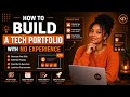 How to Build a Tech Portfolio with No Experience | Land Interviews Without a Tech Job | Uplatz