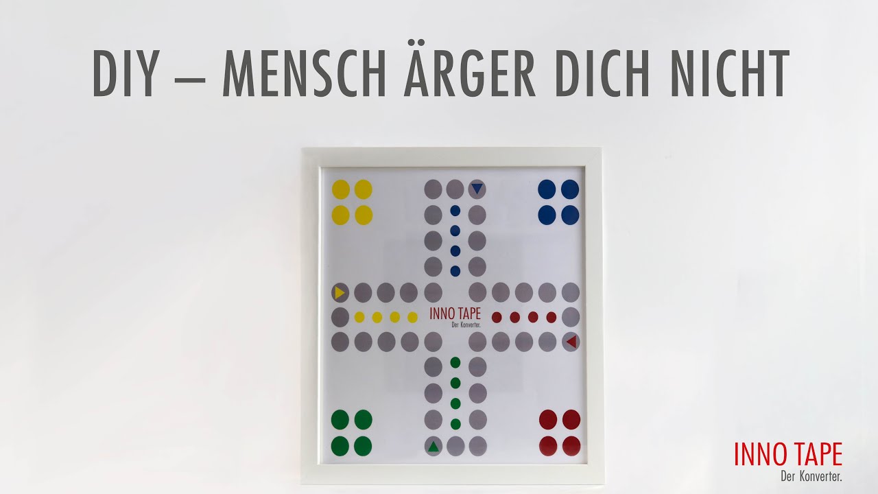 Mensch Arger Dich Nicht Diy