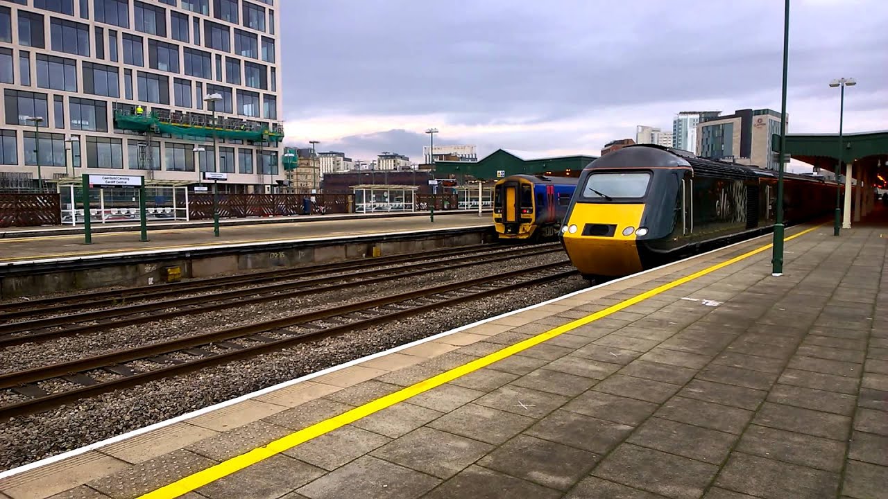 GWR HST departing Cardiff Central