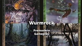 🐛 Fear The Wurm! 🐛 • Premodern MTGO Gameplay • BG Tempting Rack Midrange