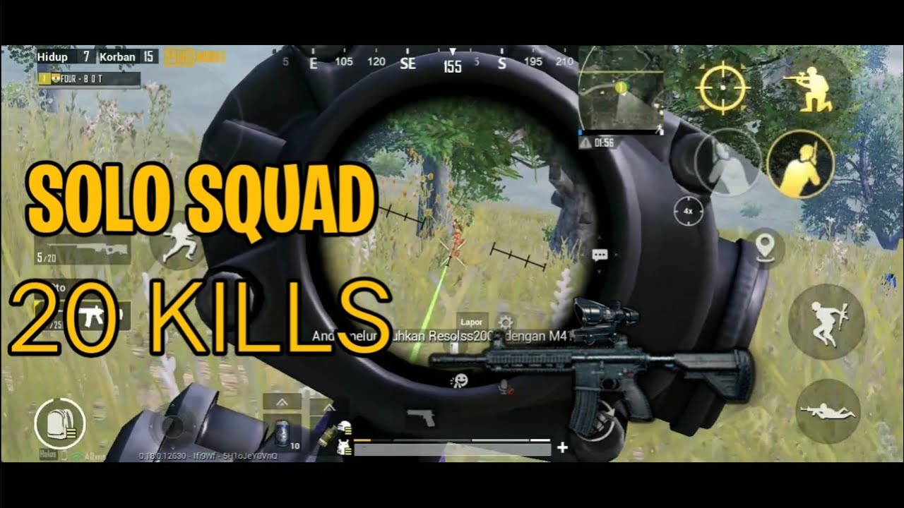 SOLO SQUAD 20 KILLS | 2020 - YouTube