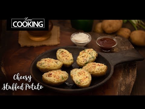 Video: Stuffed Potatoes With Cheese