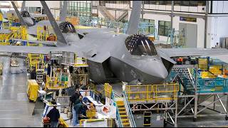 Inside the US Fighter Jet Factory – Full Process: How F-35 Jets Are Made