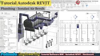 Tutorial Autodesk REVIT MEP PART 14 - Plumbing Air Bersih