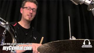 Meinl 16 Byzance Dark Hi Hat Cymbals - Played by Florian Alexandru-Zorn (LTD-B16DAH-1103013C)