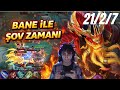 HASAR YOK ARTIK YIKIM VAR! 💥 (BANE) / mobile legends 