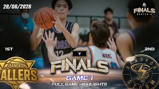 Bangkok Ballers Vs Bangkok Storm | V | FINALS GAME 1 Full Highlights | YBL THAILAND SEASON 4