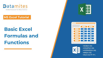 Excel Essentials: Mastering Basic Functions for Beginners | MS Excel Tutorial - DataMites