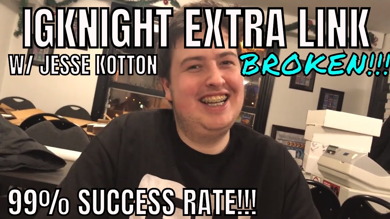 BROKEN!!! IGKNIGHT EXTRA LINK 99% SUCCESS RATE COMBO TUTORIAL W/ JESSE KOTTON!!! WOWWWWW!!! YUGIOH
