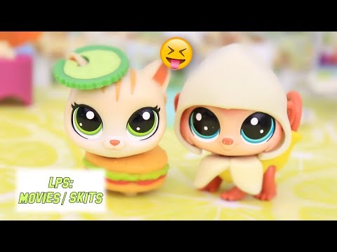LPS: Halloween Costumes - Hungry Pet Unboxing + Skit