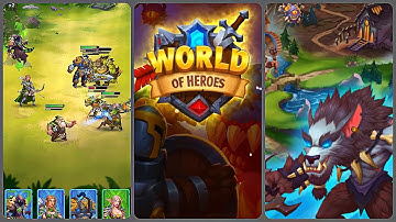 World of Heroes: RPG Idle game (Gameplay Android)