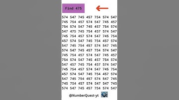 Only Geniuses Can Spot the Odd Number Out! 👀🔥|  267