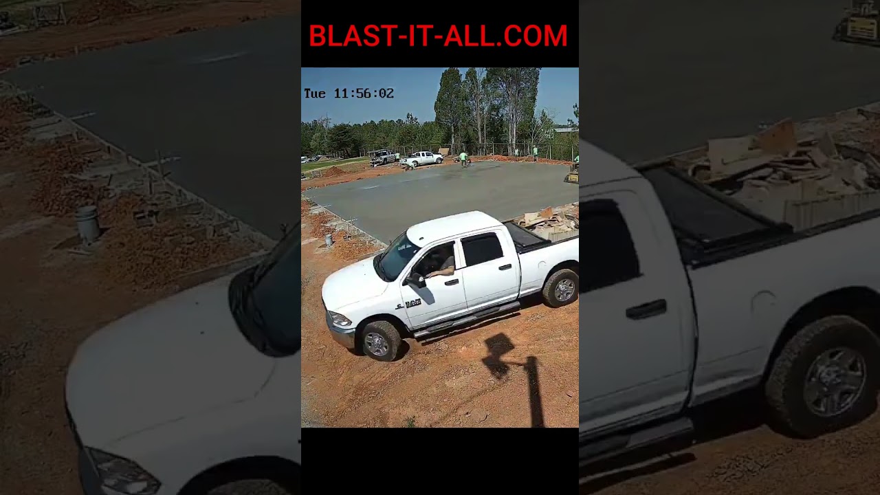 Time-Lapse Concrete Slab Pour