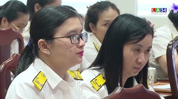 Cục Thuế tỉnh Long An sơ kết công tác thuế 6 tháng đầu năm | LONG AN TV